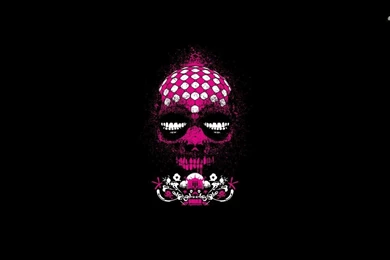 Splattered Skull Wallpapers Digital Art Wallpapers