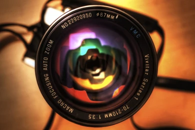 Video Camera Lens   Wallpaper.