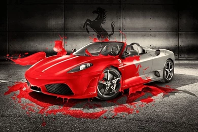Ferrari Red Splash Wallpapers By W4y On DeviantArt