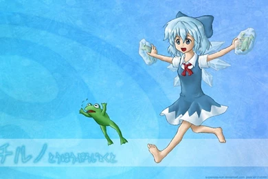 Cirno Wallpapers Frogchase By Supensaa kun On DeviantArt
