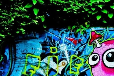 Graffiti iPhone 5 Wallpapers