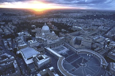 Vatican Birds Eye View Wallpapers