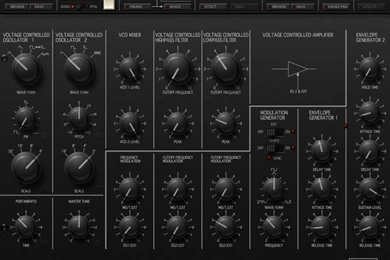 Korg IMS 20 Analog Synth Music App Review Music App Blog