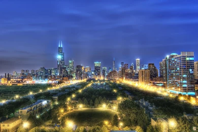 Download Wallpapers 3840x2160 Chicago, Illinois, Night, Building ...