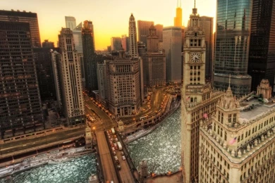 Chicago Winter Wallpapers   Wallpaper.