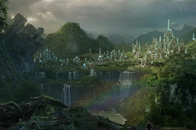 Fantasy City Wallpapers