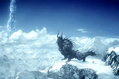 Final fantasy xiv wallpaper behemoth