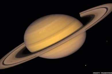 Saturn Planets Wallpapers Yellowish Planet In Dark Space Free ...
