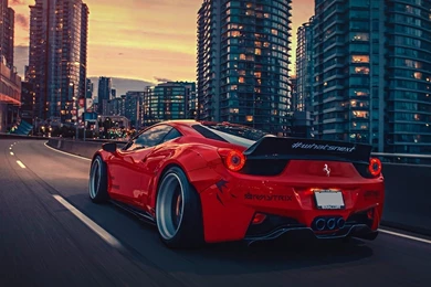 Ferrari Italia Red Car Wallpapers HD Download Of Ferrari 458