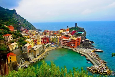 Cinque Terre Italia City Wallpapers HD For Desktop & Mobile