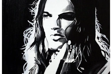 Deviantart More Like David Gilmour Portrait By Thepriceforglory ...