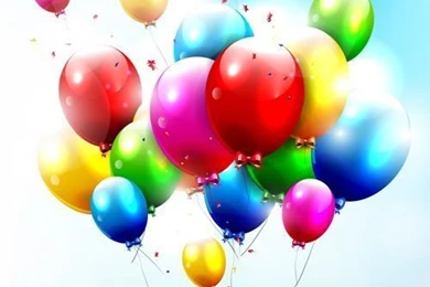 Romantic Color Balloons Backgrounds Art 01   Vector Backgrounds ...