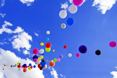 Gallery For   Balloons Backgrounds Wallpapers