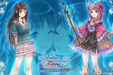 Games Movies Music Anime: My Atelier Totori Plus Vita Wallpapers