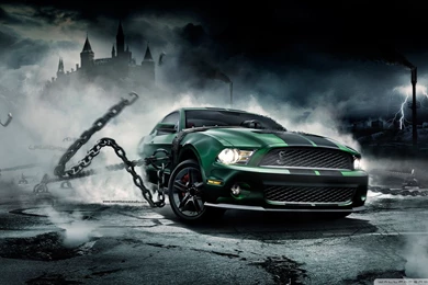 Download Red Ford Mustang Wallpapers 1920x1080