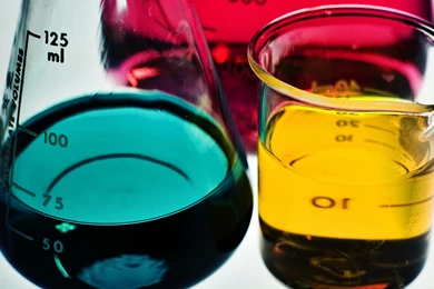 Download Wallpapers 3840x2160 Bottle, Flask, Fluid, Chemistry 4K ...