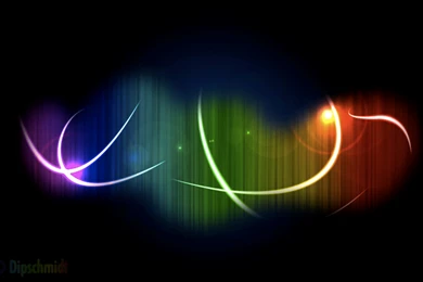 Flash Vector On Black Wallpapers