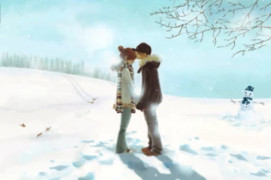 Anime Love Couple Wallpapers For Desktop, Laptop & Mobile