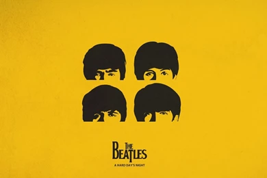 Wallpapers Beatles, Simple, Graphics, A Hard Days Night, Ringo ...