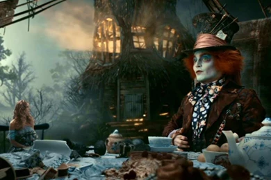 Gallery For   Alice In Wonderland Tim Burton Wallpapers