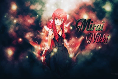 I Made A Wallpapers Of Mirai Nikki ._. Do You Like It ? : Mirainikki
