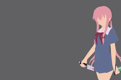 DeviantArt: More Like Gasai Yuno (Mirai Nikki) Minimalist ...