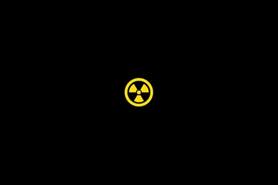 Nuclear Symbol Minimalist Wallpapers