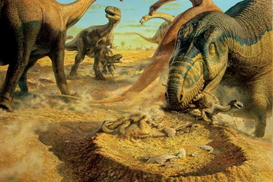 Gallery For Dinosaur Landscape Wallpapers