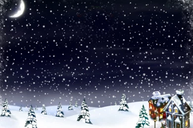 Winter, Nature, Trees, Clipart (