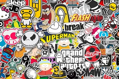 Download HD JDM Stickers Logos Collection Wallpapers