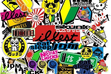 Wallpapers JDM Stickers   HONDA   HONDA