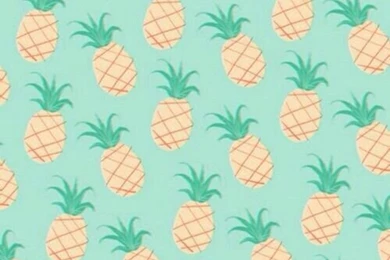 Pineapple Pastel iPhone Backgrounds   Image