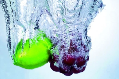 Fruits Basket Originals Fruit Apple, Banana, And Grapes In The ...