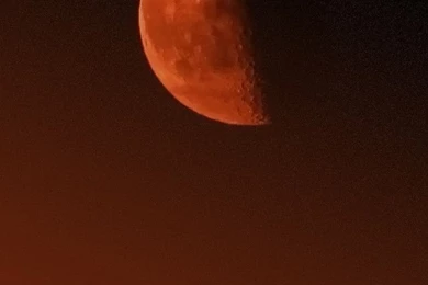 Red Moon iPhone 5 Wallpapers (640x1136)