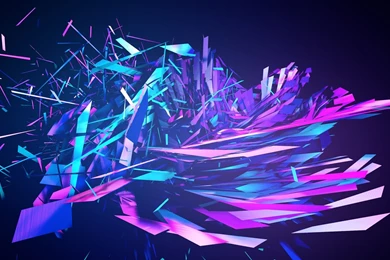 Download Wallpapers 2560x1440 Explosion, Background, Light Mac iMac ...