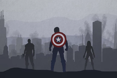 CAPTAIN AMERICA WINTER SOLDIER   DESKTOP WALLPAPER By Skauf99 On ...