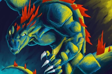 Feraligatr / Aligatueur By Kaolen On DeviantArt