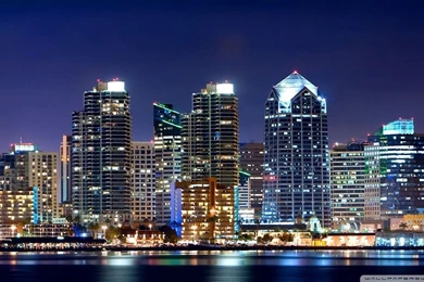 San diego skyline city building cultural landscape wallpapers ...