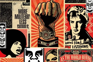 Shepard Fairey's Non Toxic Revolution (NTR) Posters Shepard Fairey ...