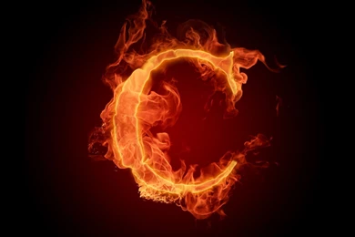 Flaming C Computer Wallpapers, Desktop Backgrounds