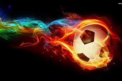 Flaming Football Wallpapers Sport Wallpapers