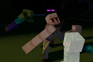 Minecraft Battle Wallpapers By Adamflys On DeviantArt