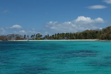 Island Beach   Dual Monitor Wallpapers