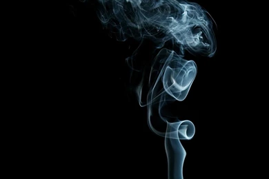 Colorful Smoke Trails In Black Backgrounds HD Wallpapers