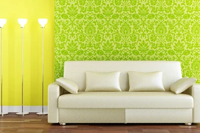 Green Room Interior Design Wallpapers