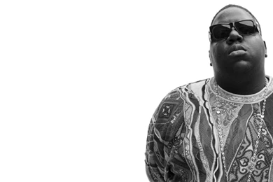 Download Wallpapers 2560x1024 Biggie Smalls, Celebrity, Singer, Bw ...