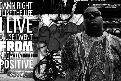 Biggie Smalls Negative To Positve Wallpapers, Hintergründe ...
