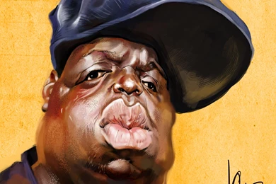 Request] Biggie Smalls By Noamir [1920x1080] : Wallpapers
