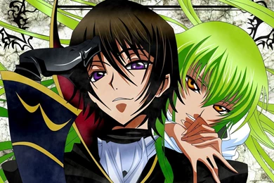 C.C. And Lelouch Lamperouge   Code Geass Wallpapers   Anime ...