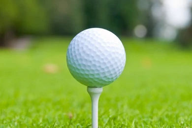 Golf Ball On Tee Png